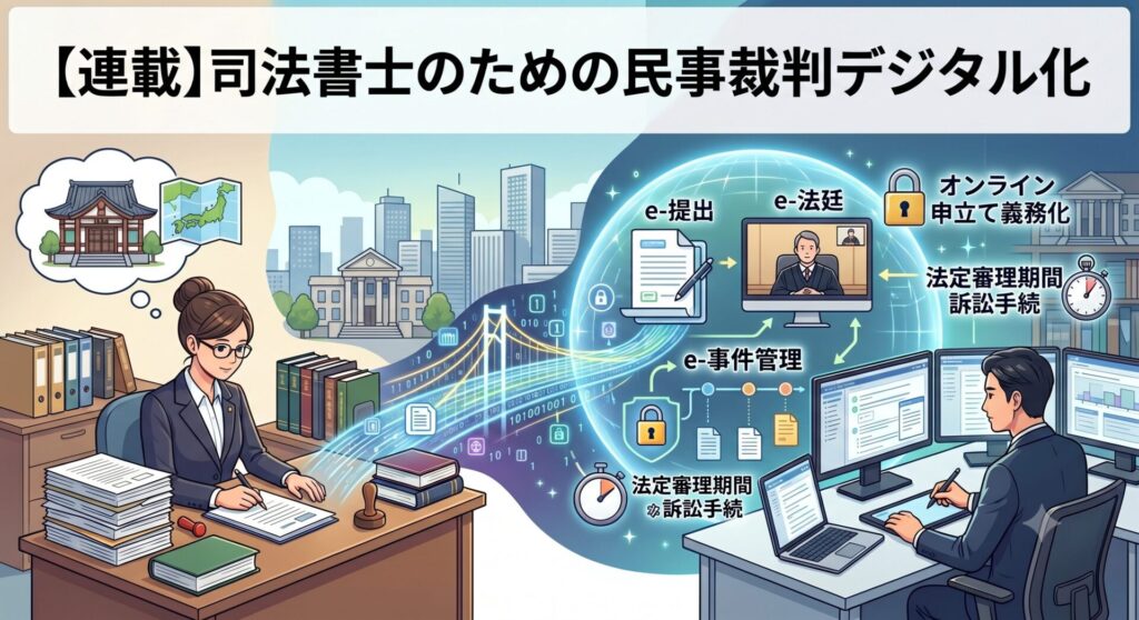 【連載】司法書士のための民事裁判デジタル化